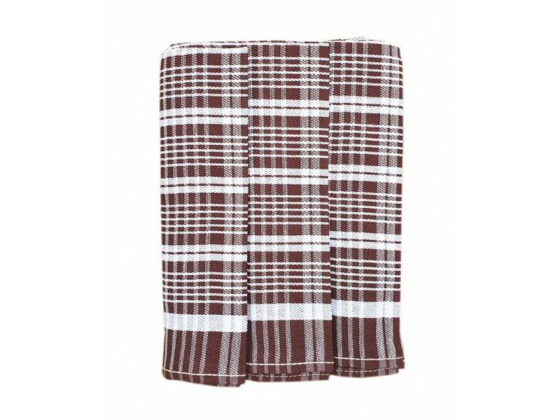 Utěrky Egypt pruhované hnědé