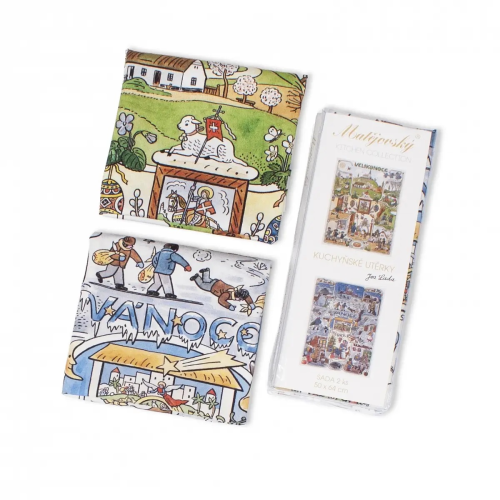 Kuchyňské utěrky Matějovský Velikonoce &amp; Vánoce