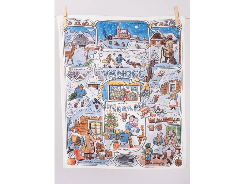 Kuchyňské utěrky Matějovský Velikonoce & Vánoce