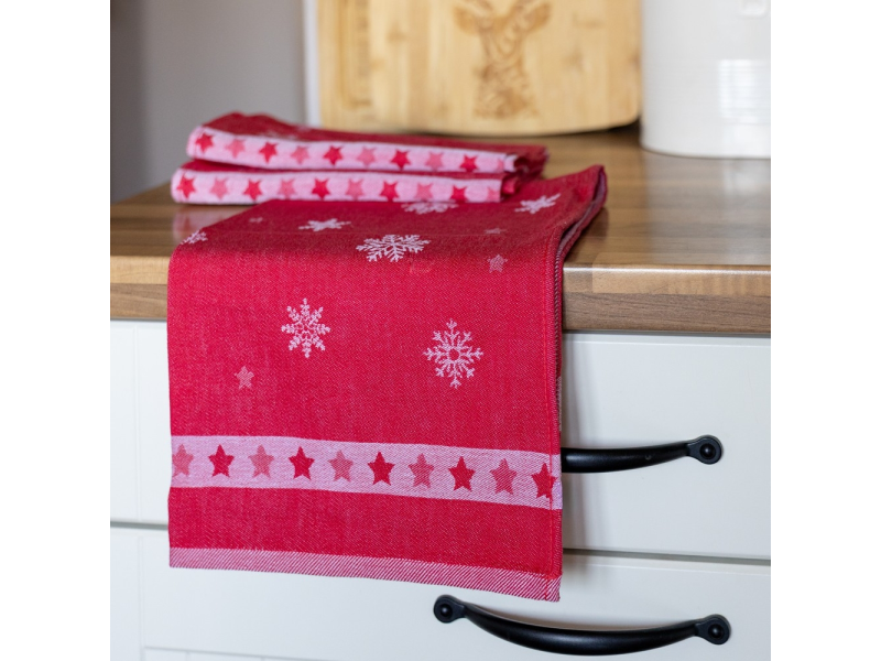 Utěrky Egypt Vločky červené