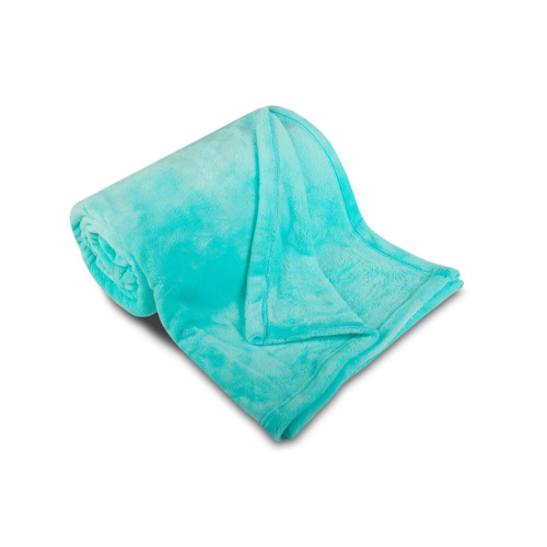 Deka mikroflanel tyrkysová