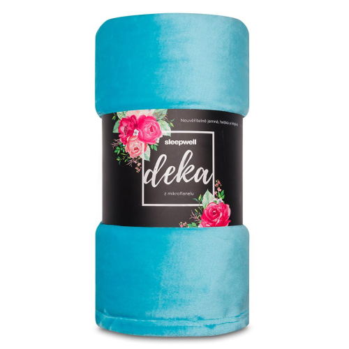 Deka mikroflanel pistáciová