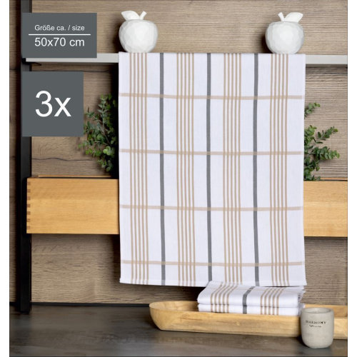 Kuchyňské utěrky Tartan