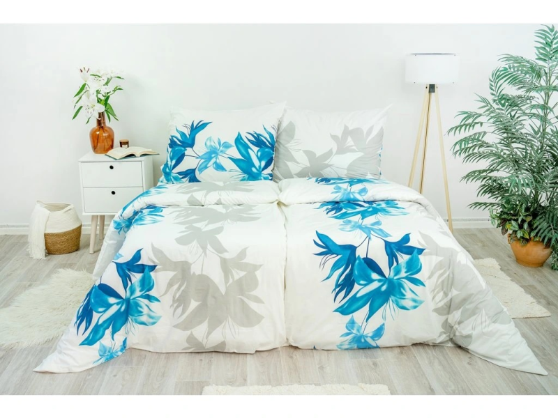 Povlečení Nela tyrkysová