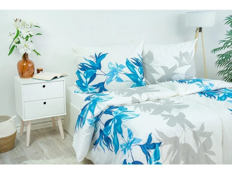 Povlečení Nela tyrkysová